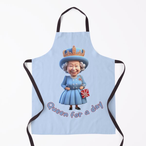 Item preview, Queen for a Day: Queen Elizabeth II Cartoon designed and sold by LittleDreamsCo.