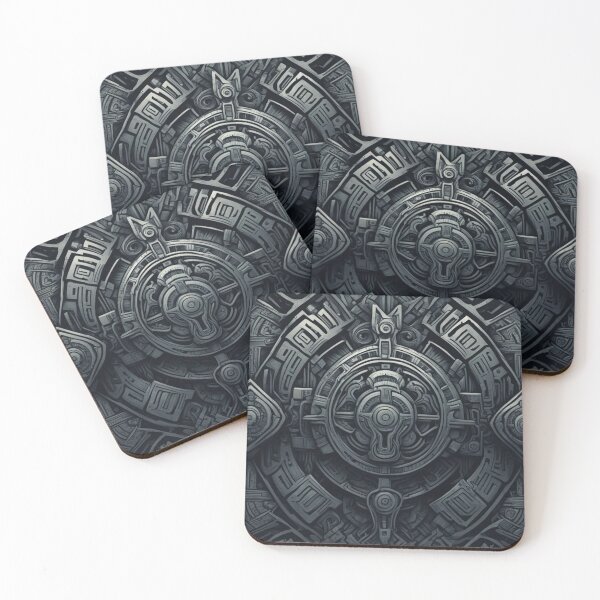 Item preview, Mechanical Tribal Pattern, Abstract Art, Fantasy designed and sold by Burn-Ego.
