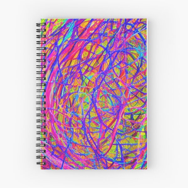 Item preview, Abstract Colorful Silly String Pattern designed and sold by calibrit.
