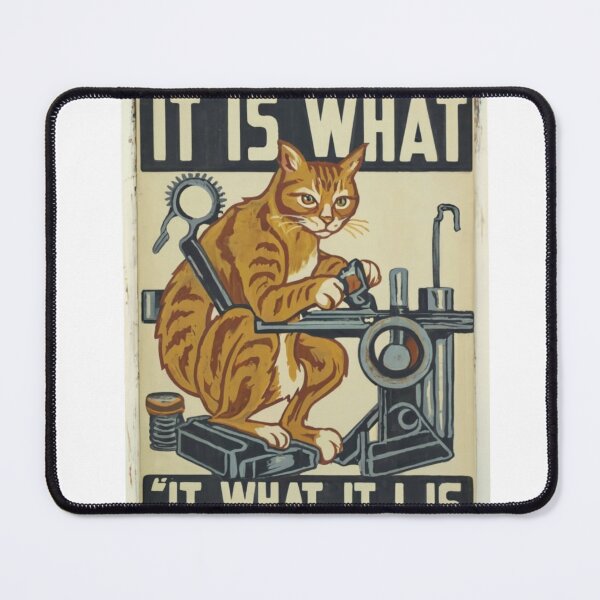 Item preview, Tired Cat Funny Sticker Art designed and sold by maypp.