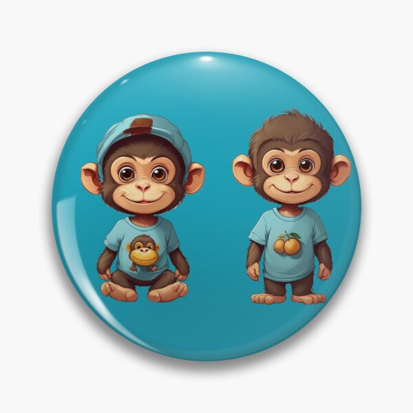 Item preview, Monkey Duo designed and sold by Fun and Amazing Designs.