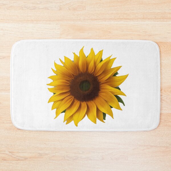 Item preview, sunflowers pattern in white background summer time spring style designed and sold by Carlos Gudino.