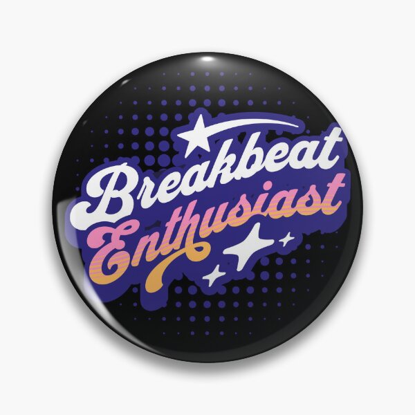 Item preview, BREAKBEAT  - Enthusiast  (blue)  designed and sold by Discothreadz.