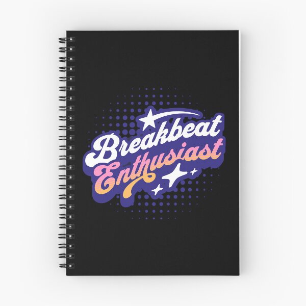 Item preview, BREAKBEAT  - Enthusiast  (blue)  designed and sold by Discothreadz.