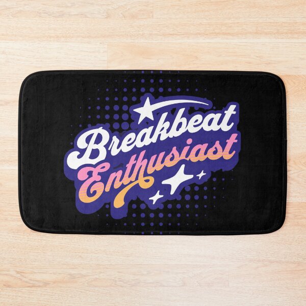 Item preview, BREAKBEAT  - Enthusiast  (blue)  designed and sold by Discothreadz.