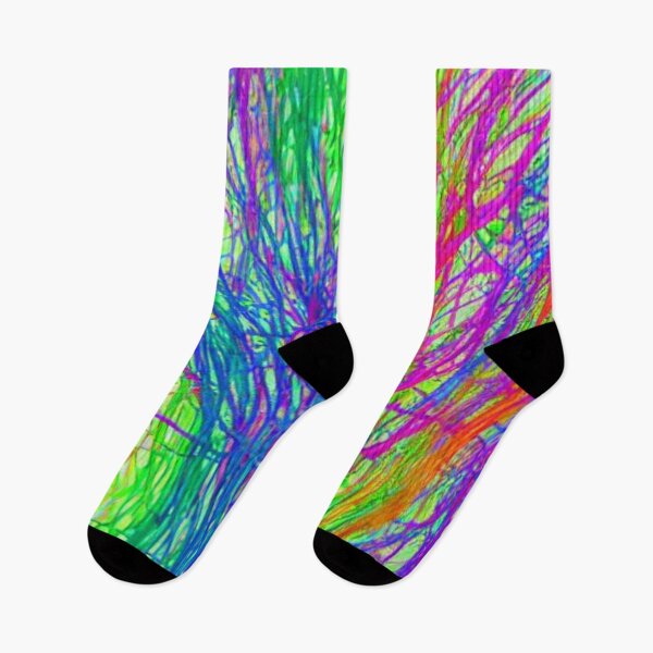Item preview, Abstract Colorful Silly String Pattern designed and sold by calibrit.