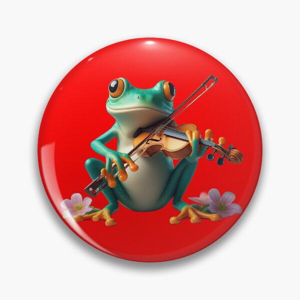 Item preview, Funky Frogs Violinist designed and sold by joyfulcow.