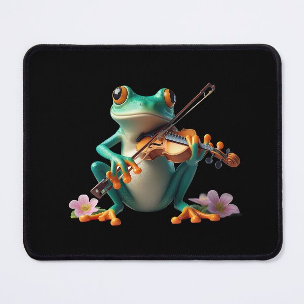 Item preview, Funky Frogs Violinist designed and sold by joyfulcow.