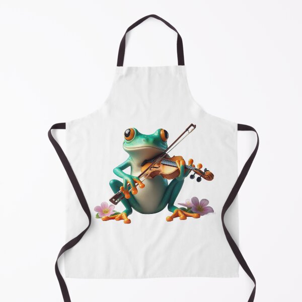 Item preview, Funky Frogs Violinist designed and sold by joyfulcow.
