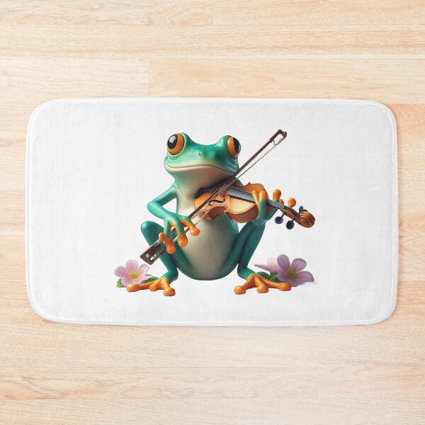 Item preview, Funky Frogs Violinist designed and sold by joyfulcow.
