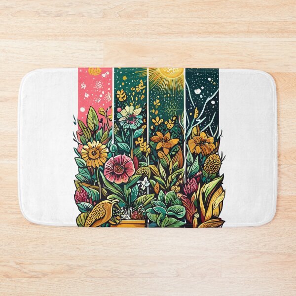 Item preview, Seasonal Gardening Delight: Blooms, Harvests, and Green Joy designed and sold by Top-Bot.