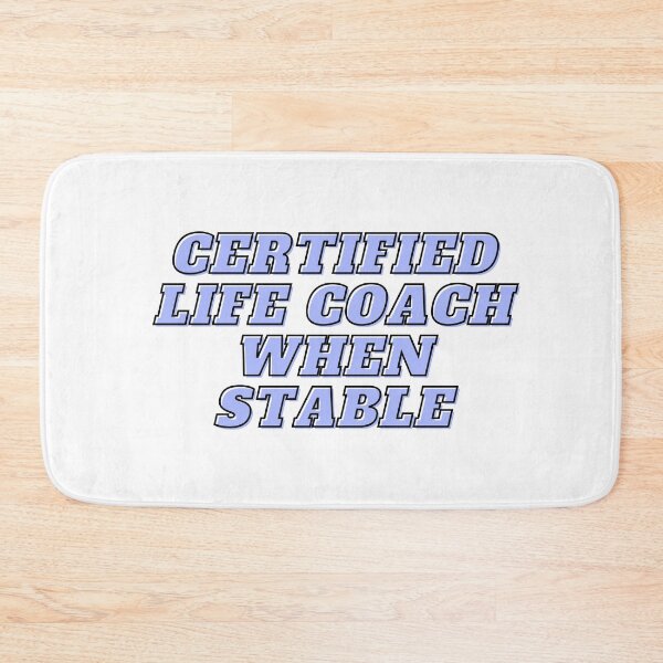 Item preview, certified life coach when stable designed and sold by Gerardo Segismundo.