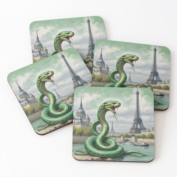 Item preview, Snake in Paris designed and sold by Miksugou.