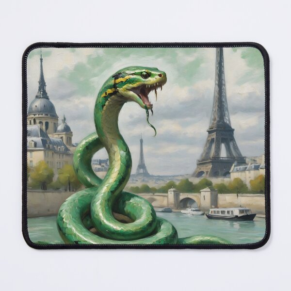 Item preview, Snake in Paris designed and sold by Miksugou.
