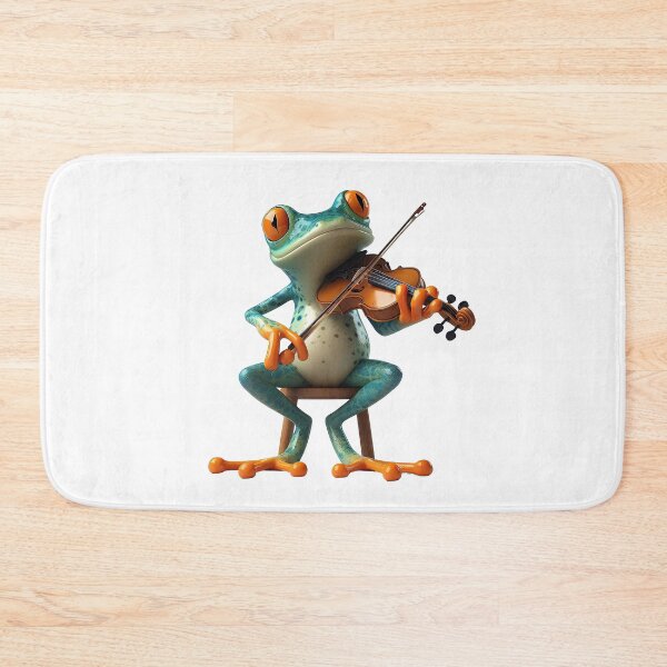 Item preview, Funky Frogs Violinist designed and sold by joyfulcow.