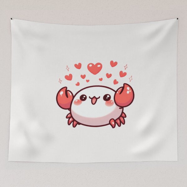 Item preview, Crab in Love Valentine's Day designed and sold by LemuellTrends.