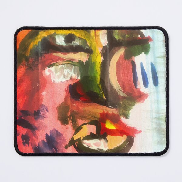 Item preview, Alberts Portrait / Original Acrylic Canvas Painting by Jemaya Schaerer designed and sold by Ryder & Jemaya Schaerer.
