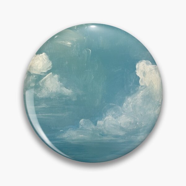 Item preview, Vintage Elegant White Clouds Blue Sky designed and sold by trajeado14.