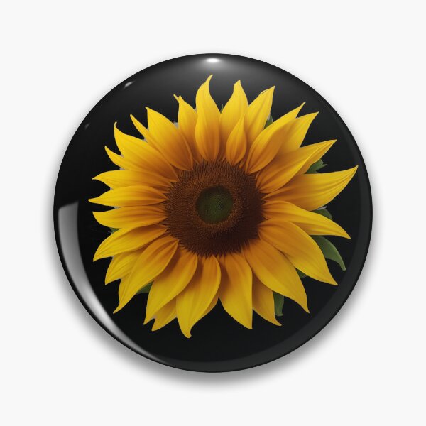 Item preview, sunflowers pattern in black background summer time spring style designed and sold by Carlos Gudino.