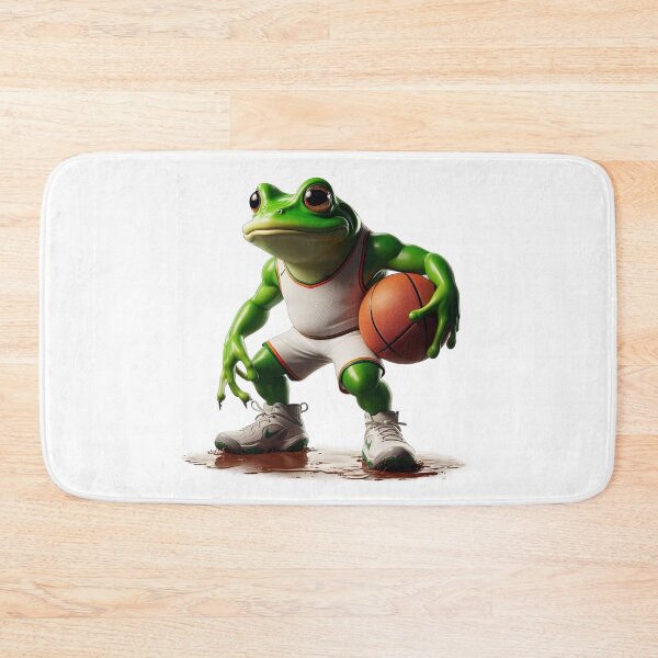 Item preview, Funky Frogs Basketball  designed and sold by joyfulcow.
