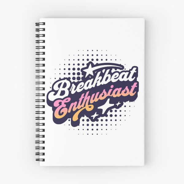 Item preview, BREAKBEAT  - Enthusiast  (Black)  designed and sold by Discothreadz.