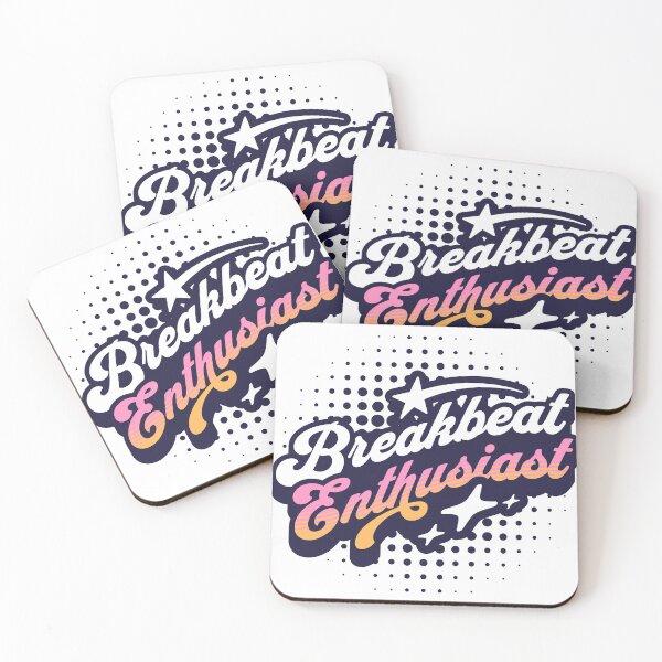 Item preview, BREAKBEAT  - Enthusiast  (Black)  designed and sold by Discothreadz.