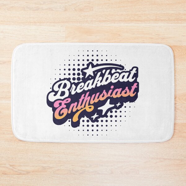 Item preview, BREAKBEAT  - Enthusiast  (Black)  designed and sold by Discothreadz.