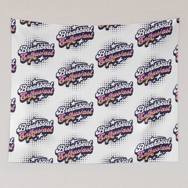 Item preview, BREAKBEAT  - Enthusiast  (Black)  designed and sold by Discothreadz.