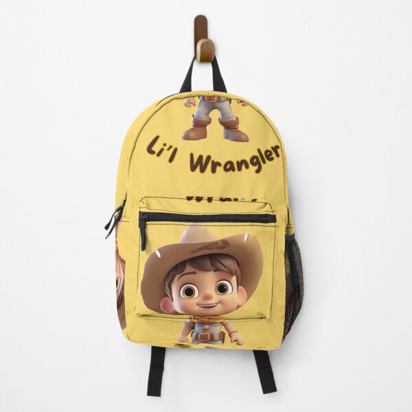 Artikelvorschau, Li’l Wrangler: Niedlicher Cowboy-Charakter-Cartoon entworfen und verkauft von LittleDreamsCo.