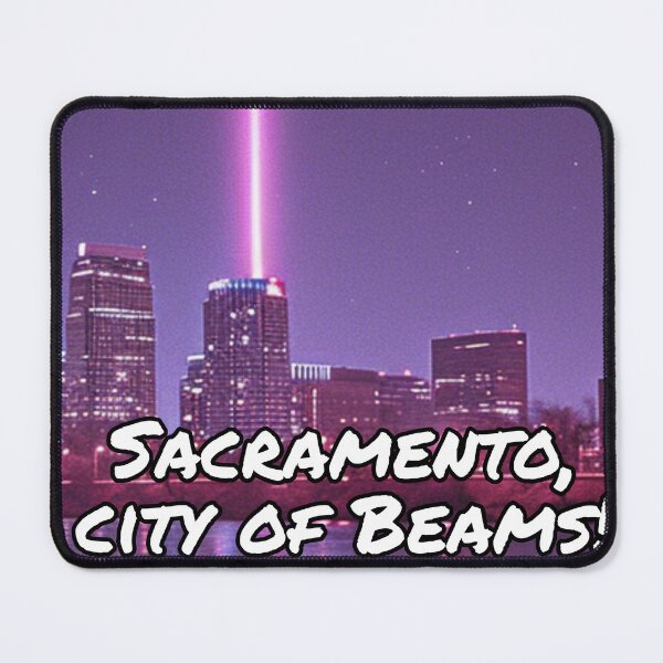 Item preview, Sacramento, City of Beams! designed and sold by branmandesigns.