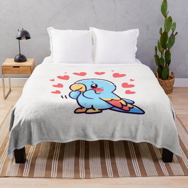 Item preview, Parrot in Love Valentine's Day designed and sold by LemuellTrends.