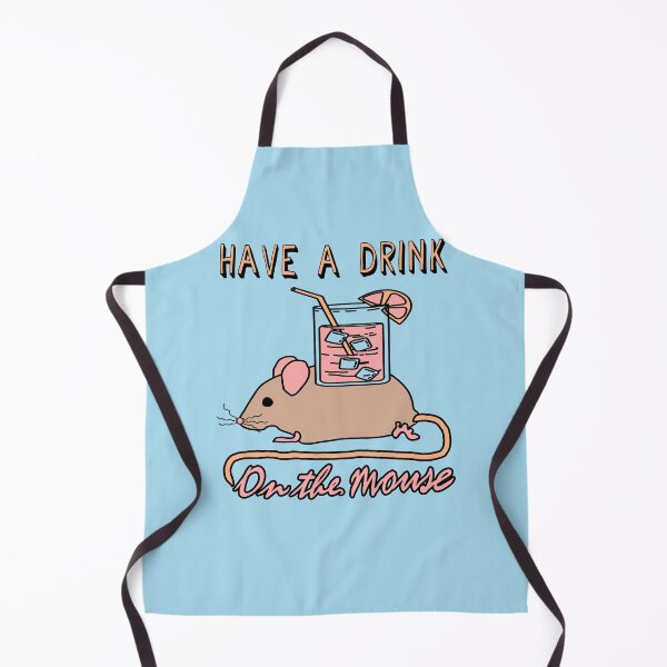 Item preview, Have A Drink On The Mouse - Cute Meme designed and sold by SpaceDogLaika.