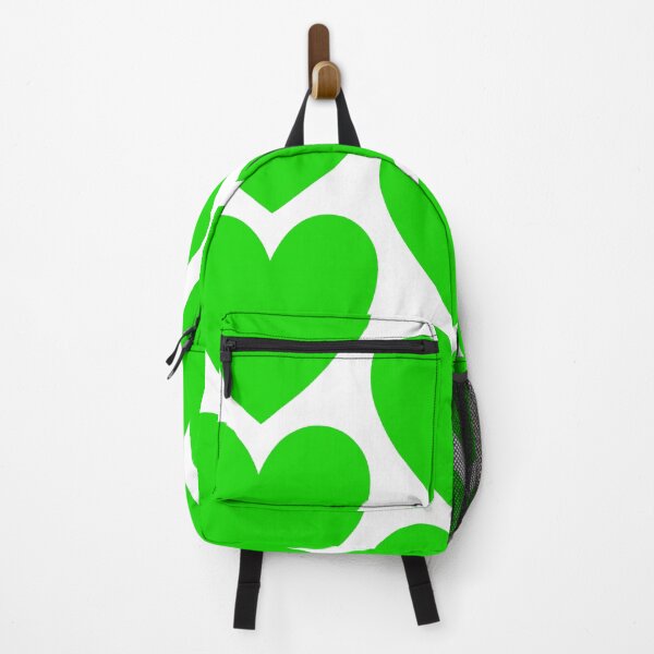 Item preview, Vibrant Green Hearts on White designed and sold by WD-Artist.
