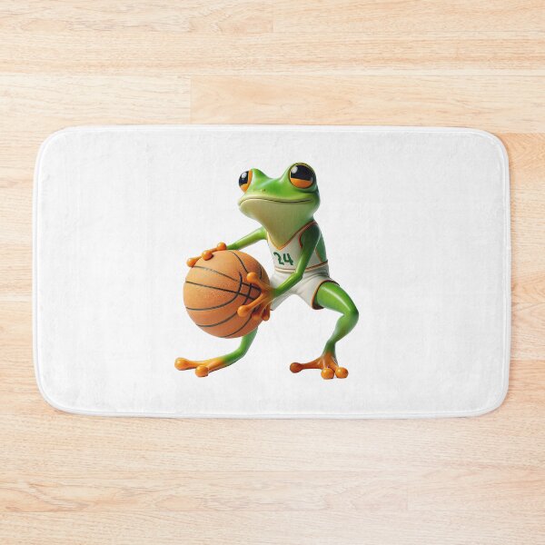 Item preview, Funky Frogs Basketball  designed and sold by joyfulcow.