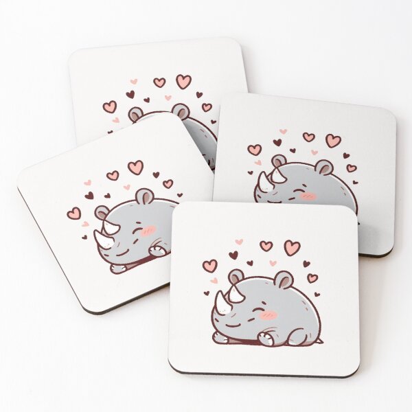 Artikelvorschau, Nashorn in Liebe zum Valentinstag entworfen und verkauft von LemuellTrends.
