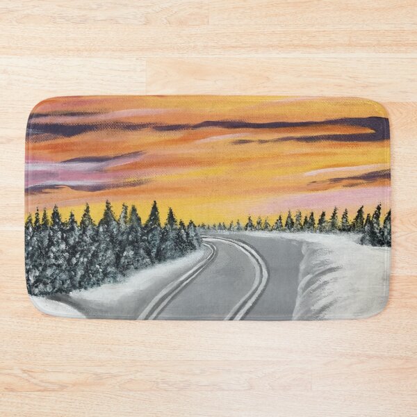 Item preview, Ski Lanes at Sunset designed and sold by TrickyNicky3.