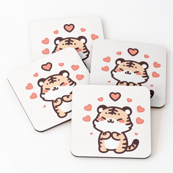 Item preview, Tiger in Love Valentine's Day designed and sold by LemuellTrends.