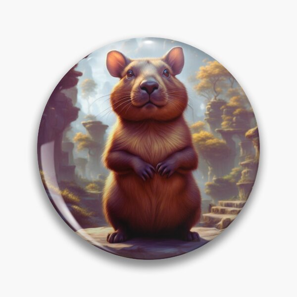 Item preview, Cute Forest Capybara designed and sold by SLDB.