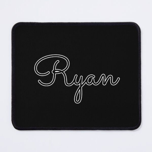 Item preview, Writing Ryan Name Label (Black) designed and sold by NormadWorld.