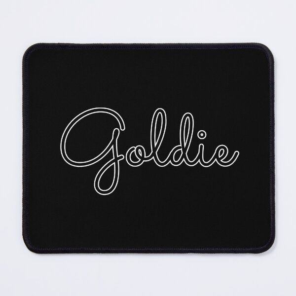 Item preview, Writing Goldie Name Label (Black) designed and sold by NormadWorld.
