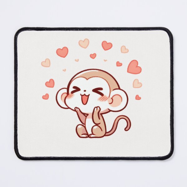 Item preview, Monkey in Love Valentine's Day designed and sold by LemuellTrends.