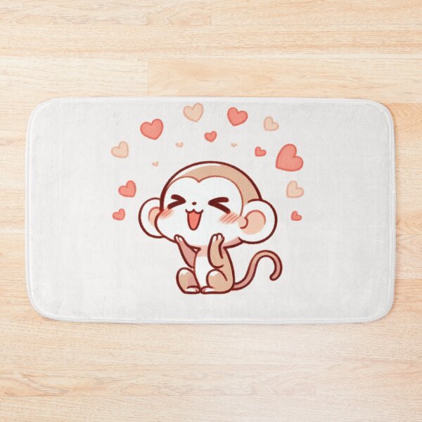 Item preview, Monkey in Love Valentine's Day designed and sold by LemuellTrends.