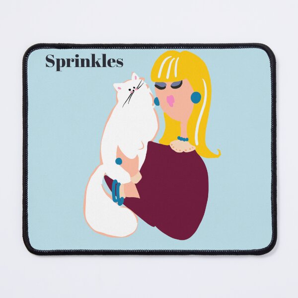 Item preview, A cat named Sprinkles designed and sold by SahudiDesigns.