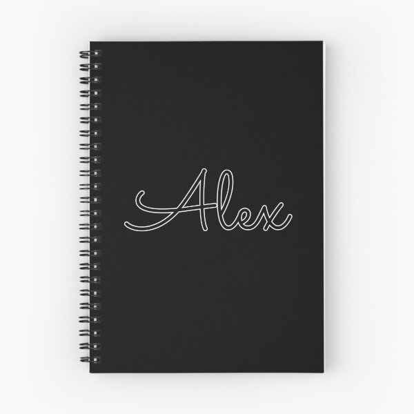 Item preview, Writing Alex Name Label (Black) designed and sold by NormadWorld.