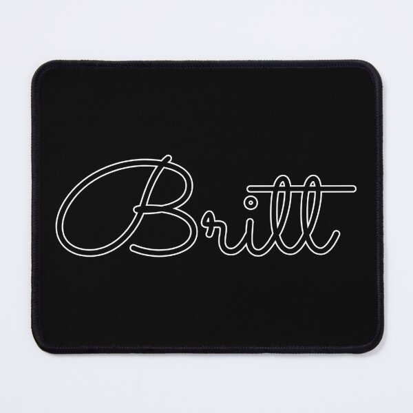 Item preview, Writing Britt Name Label (Black) designed and sold by NormadWorld.