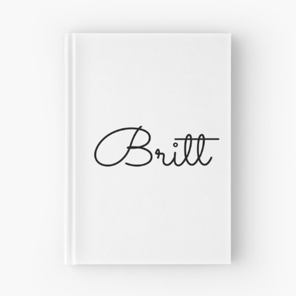 Item preview, Writing Britt Name Label  designed and sold by NormadWorld.
