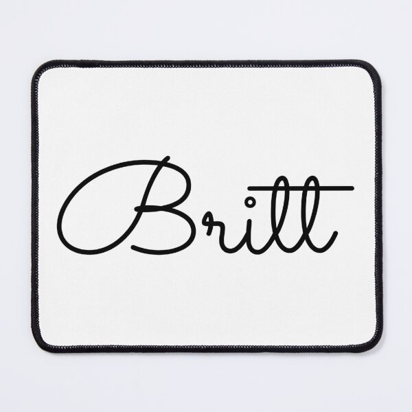 Item preview, Writing Britt Name Label designed and sold by NormadWorld.