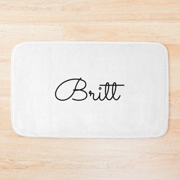 Item preview, Writing Britt Name Label  designed and sold by NormadWorld.