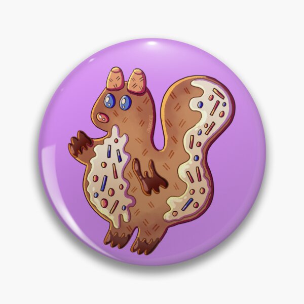 Item preview, Gingerbread Squirrel Cookie designed and sold by skybluekitty.