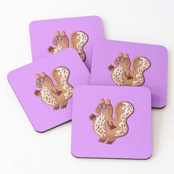 Item preview, Gingerbread Squirrel Cookie designed and sold by skybluekitty.
